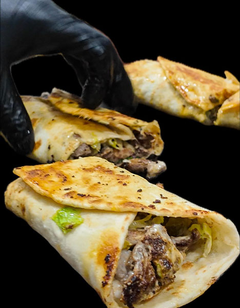 Lebanese Flat Bread Platter